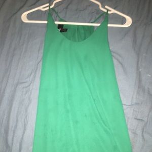 Emerald green tank top